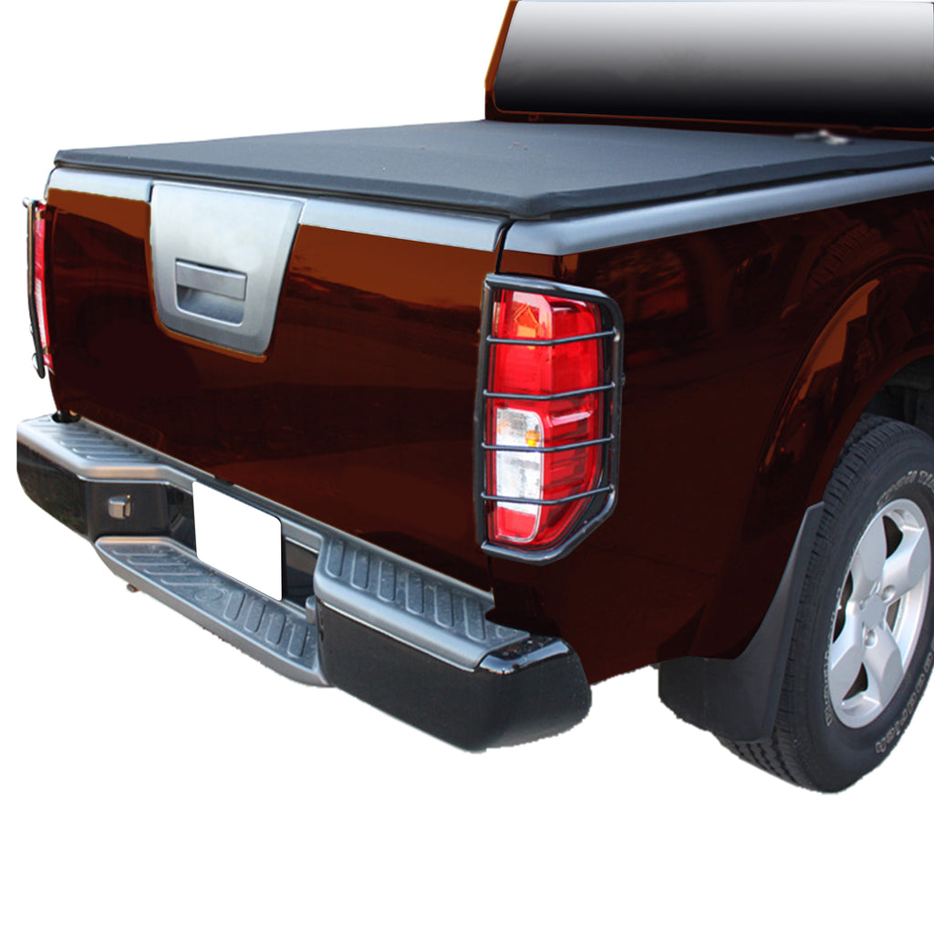 Black Horse Off Road 7NIFRA Tail Light Guards for Select Nissan Frontier