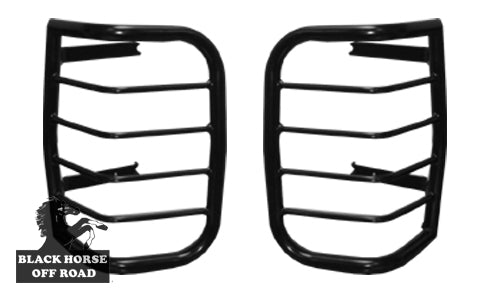 Black Horse Off Road 7TN15A Tail Light Guards for Select Toyota 4Runner