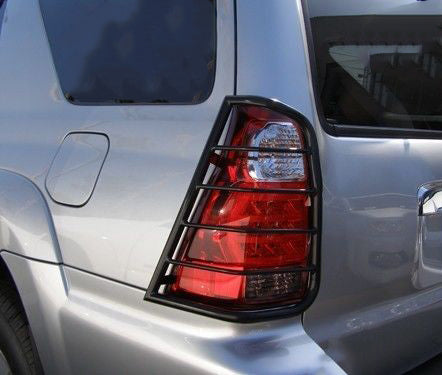 Black Horse Off Road 7TU15A Tail Light Guards for Select Toyota 4Runner