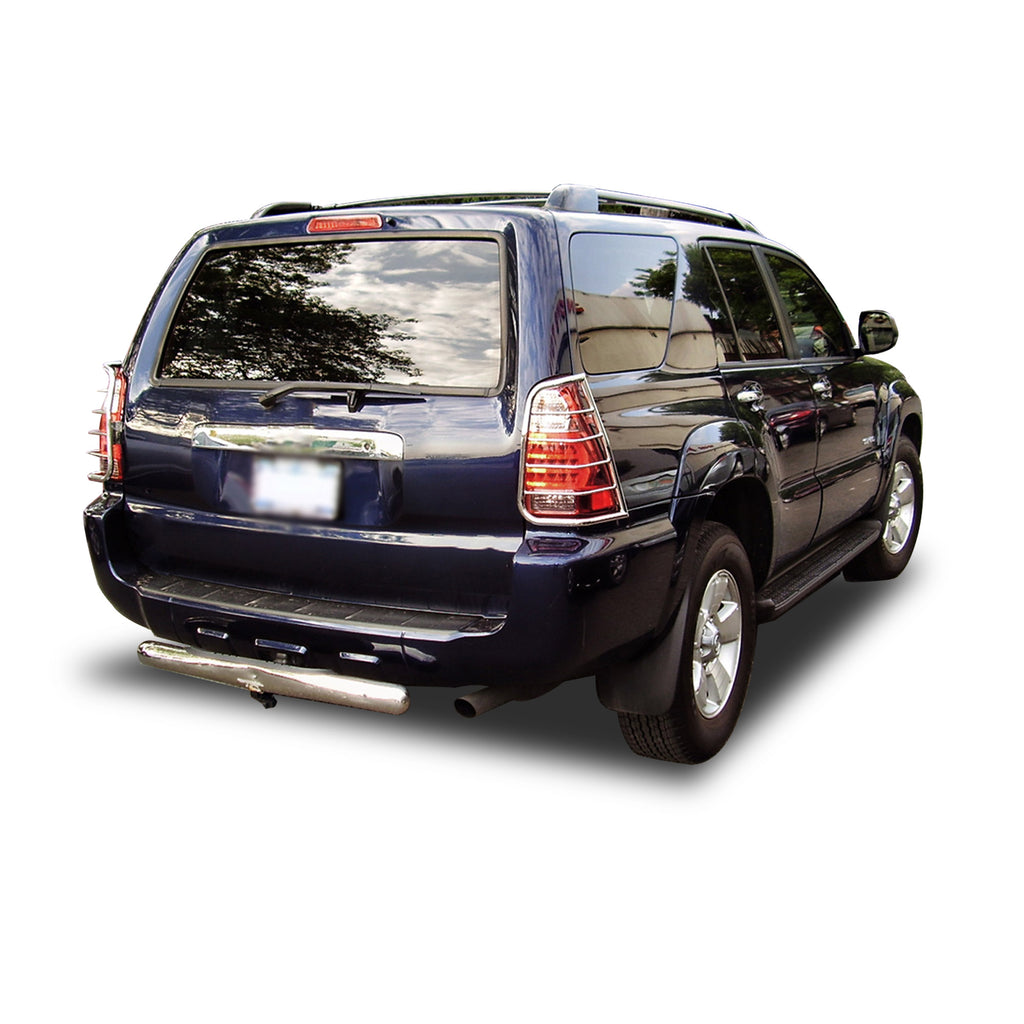 Black Horse Off Road 7TU15SS Tail Light Guards for Select Toyota 4Runner