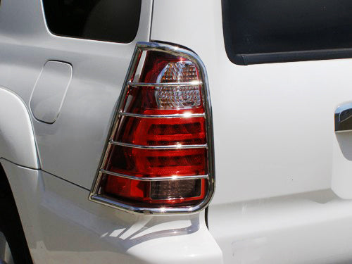Black Horse Off Road 7TU15SS Tail Light Guards for Select Toyota 4Runner