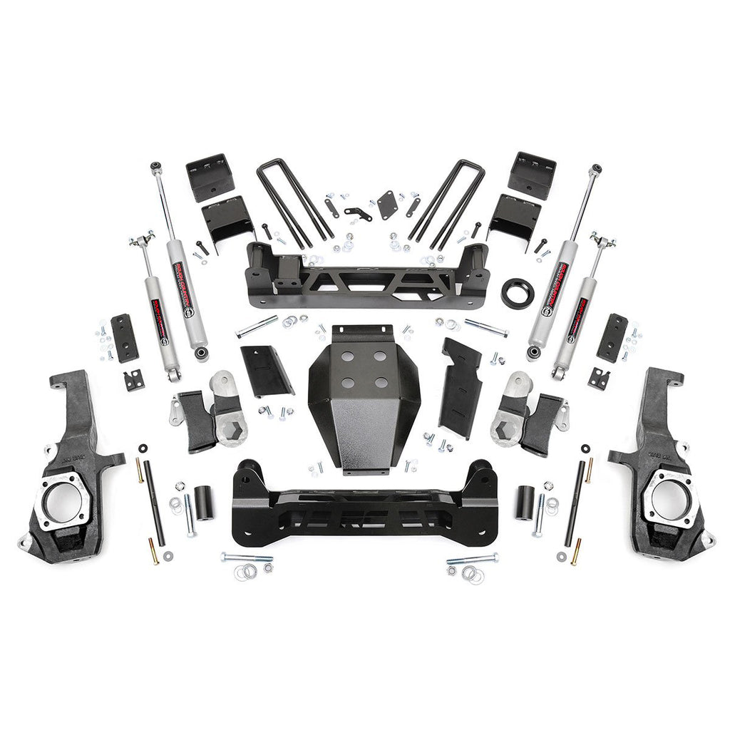 7.5-Inch-Gm-Ntd-Suspension-Lift-Kit-(11-19-2500Hd3500Hd)-Rough-Country