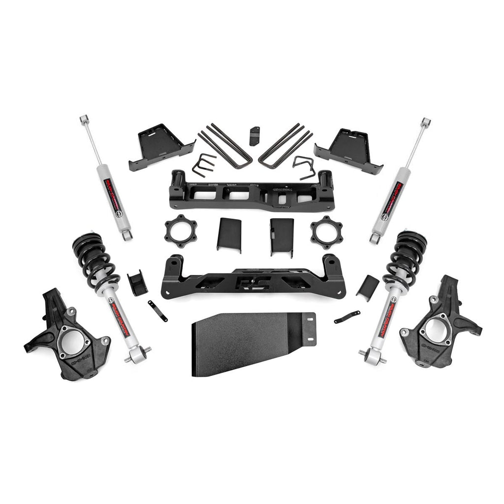 7.5-Inch-Suspension-Lift-Kit-Lifted-Struts-07-13-SilveradoSierra-1500-Rough-Country