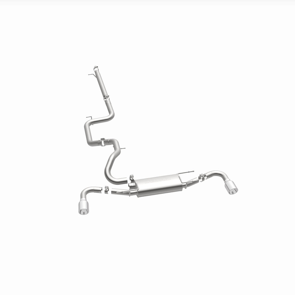 MagnaFlow Exhaust Products 15146 Street Series Polished Cat-Back System for Select Mazda 3