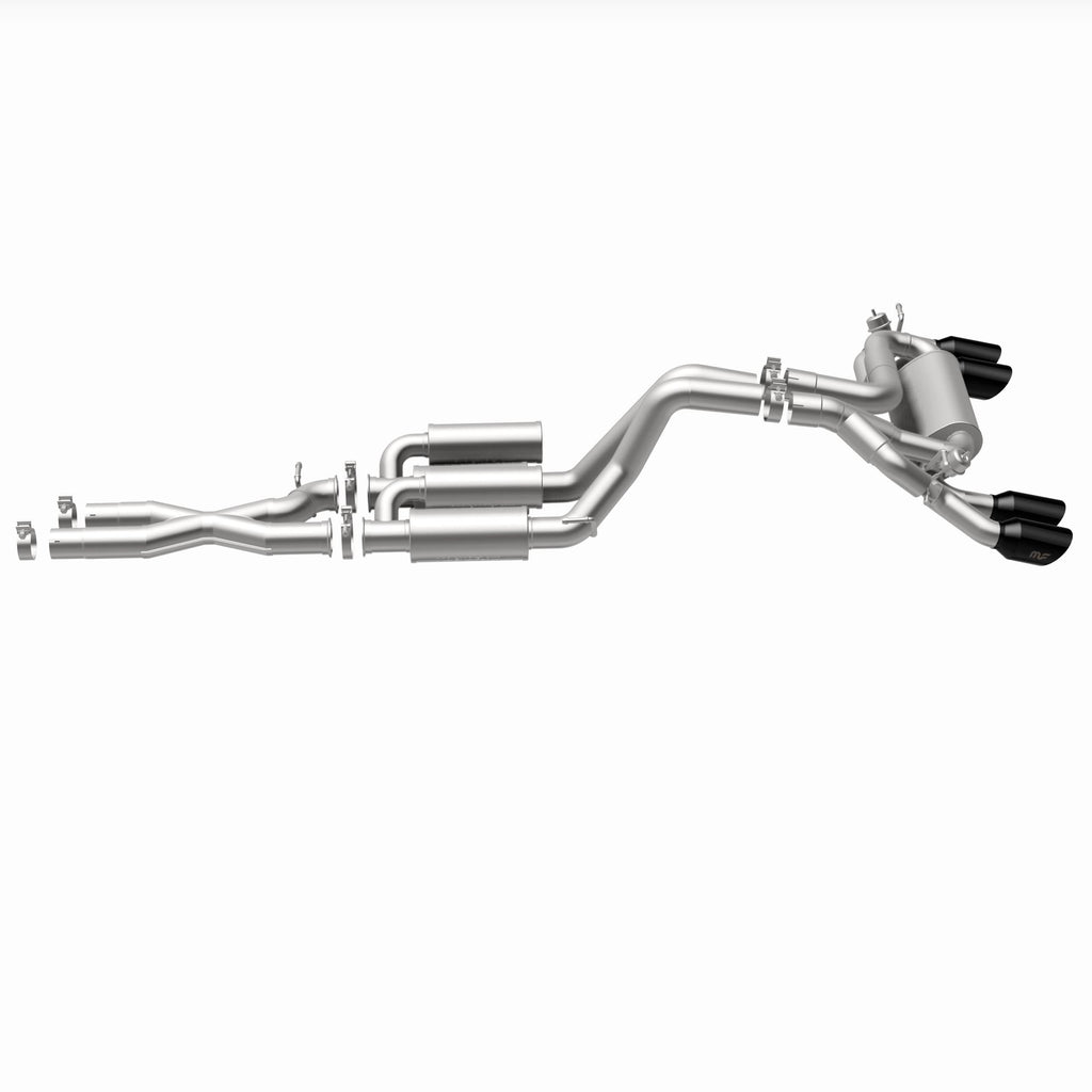 MagnaFlow Exhaust Products 19598 Street Series Black Chrome Cat-Back System for Select Jeep Wrangler