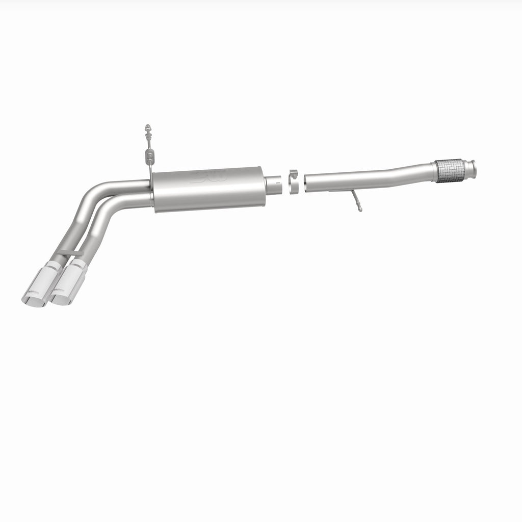 MagnaFlow Exhaust Products 15270 Street Series Polished Cat-Back System for Select Chevrolet Silverado 1500, Chevrolet Silverado LD, GMC Sierra 1500, GMC Sierra Limited