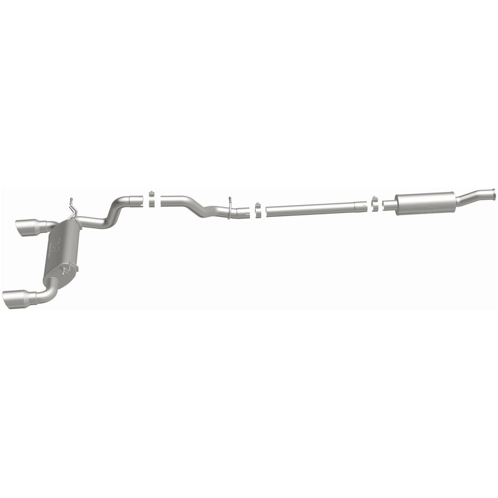 MagnaFlow Exhaust Products 19416 Street Series Polished Cat-Back System for Select Jeep Wrangler
