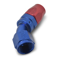 Load image into Gallery viewer, Performance--10-An-RedBlue-45-Degree-Full-Flow-Hose-End