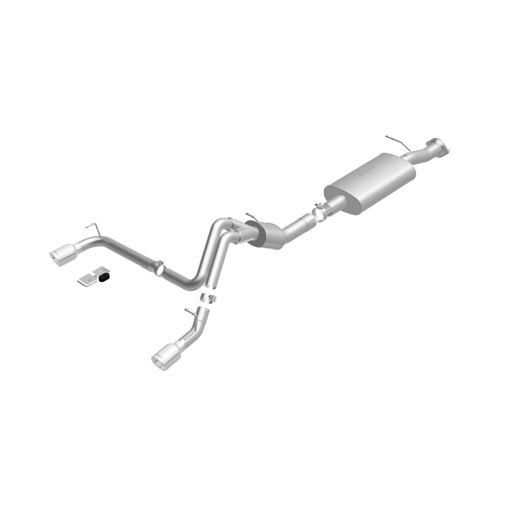 MagnaFlow Exhaust Products 16772 Street Series Polished Cat-Back System for Select Hummer H2