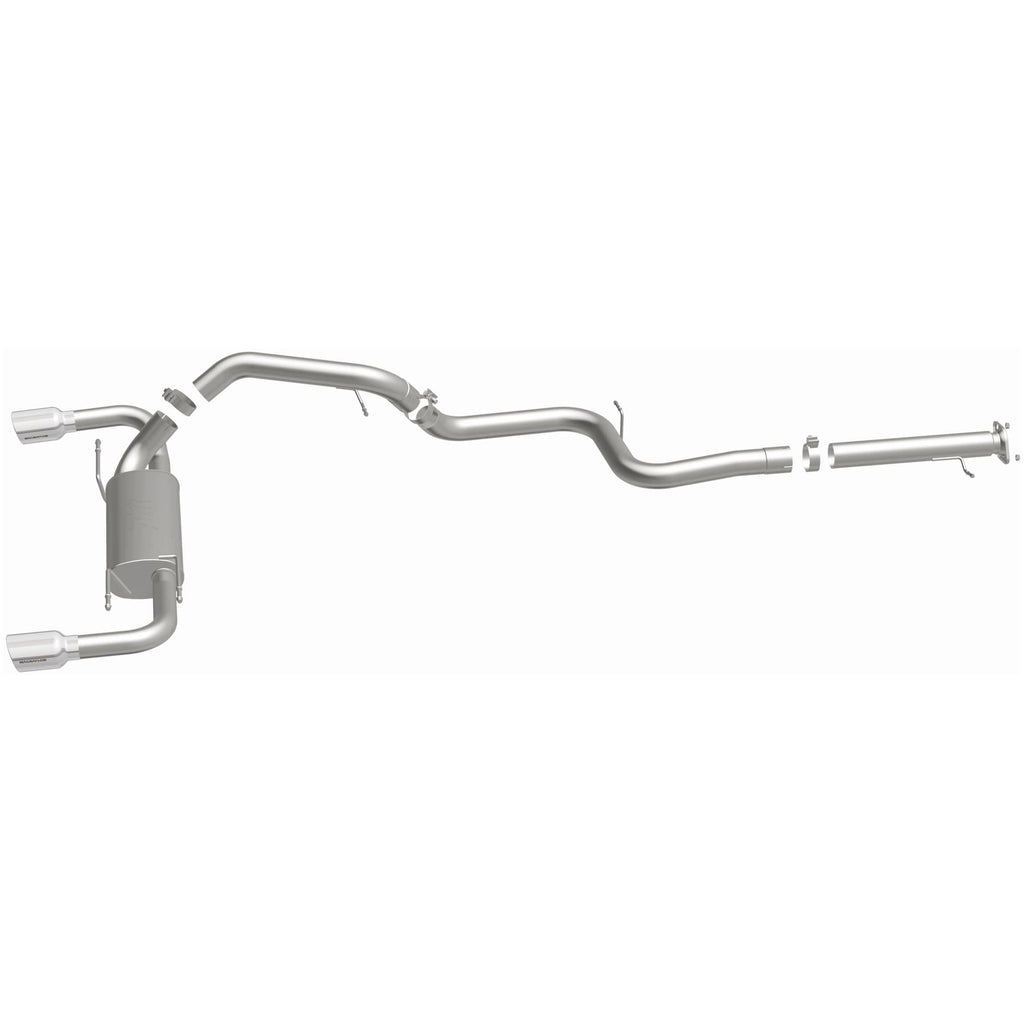 MagnaFlow Exhaust Products 15557 Street Series Polished Cat-Back System for Select Mazda 3