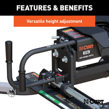 Load image into Gallery viewer, CURT 16684 E16 Sliding 5th Wheel Hitch; 16K; Select Ram 2500; 3500; 6.5ft. Bed Puck System - Truck Part Superstore