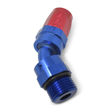 Load image into Gallery viewer, Performance--10-An-RedBlue-Male-Sae-Port-To--8-Hose-90-Degree-(-10-Port-78In-14-Thread)