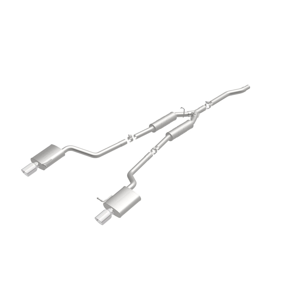 MagnaFlow Exhaust Products 16601 Touring Series Polished Cat-Back System for Select Audi A4 Quattro