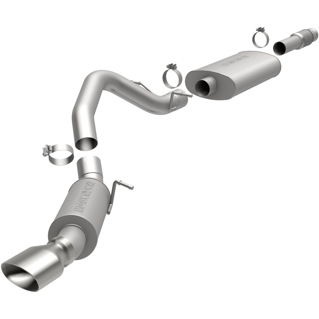 MagnaFlow Exhaust Products 15626 Street Series Polished Cat-Back System for Select Cadillac Escalade