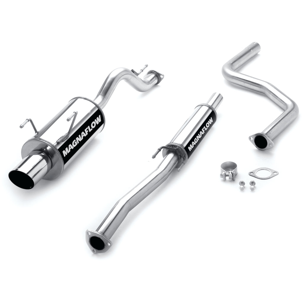 MagnaFlow Exhaust Products 15653 Street Series Polished Cat-Back System for Select Acura Integra