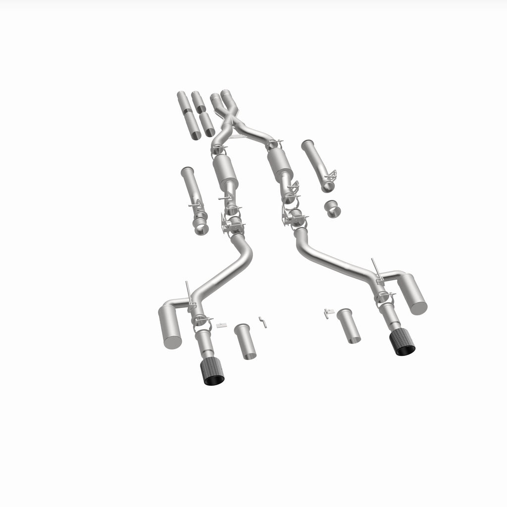MagnaFlow Exhaust Products 19496 xMOD Series Carbon Fiber Tips Cat-Back System for Select Chrysler 300, Dodge Charger