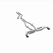 Load image into Gallery viewer, MagnaFlow Exhaust Products 19495 xMOD Series Carbon Fiber Tips Cat-Back System for Select Toyota GR Supra
