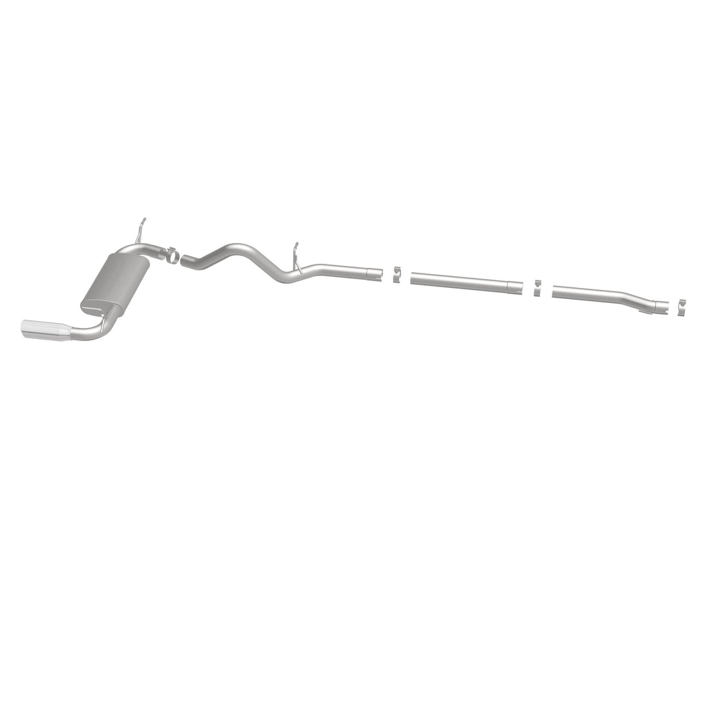 MagnaFlow Exhaust Products 16751 Street Series Polished Cat-Back System for Select Jeep Wrangler
