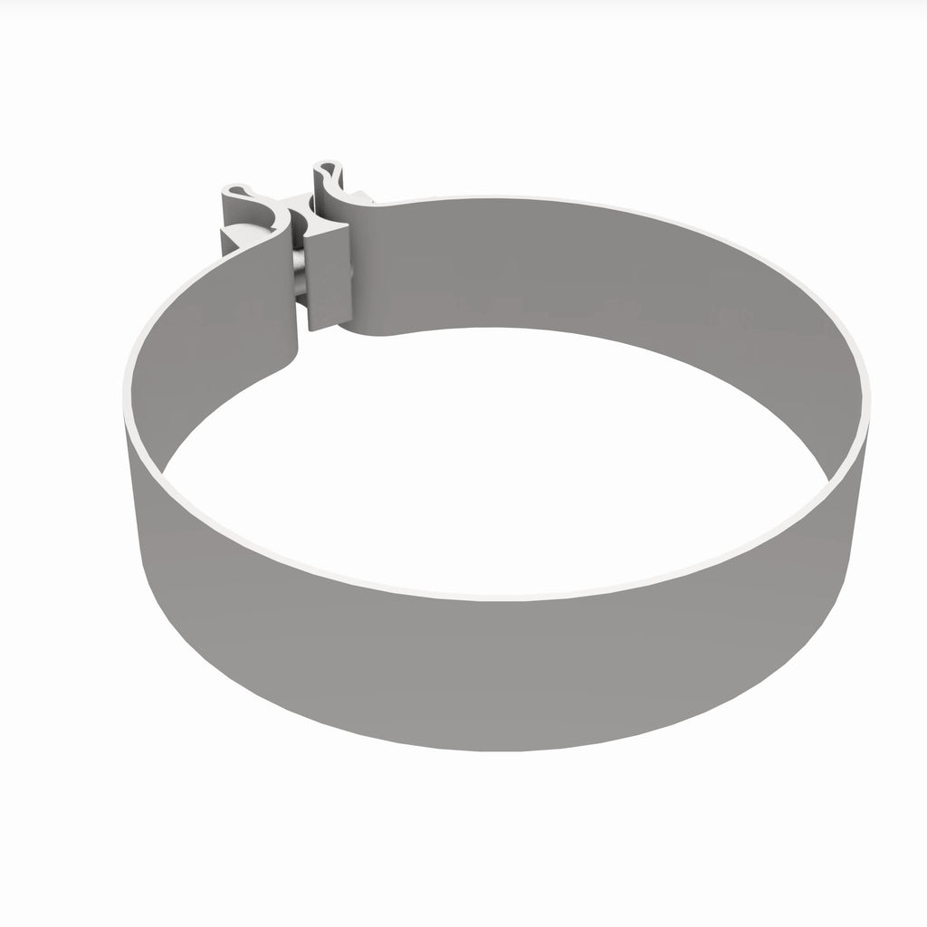 MagnaFlow Exhaust Products 10167 10 pk - Lap Joint Band Clamp - 5.00in.