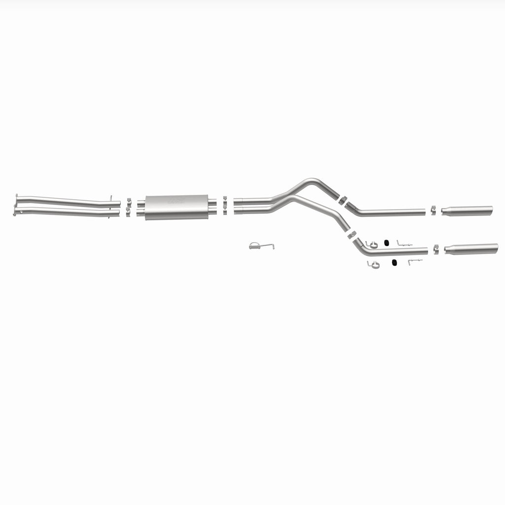 MagnaFlow Exhaust Products 15750 Street Series Polished Cat-Back System for Select Chevrolet C1500, Chevrolet K1500, GMC C1500, GMC K1500