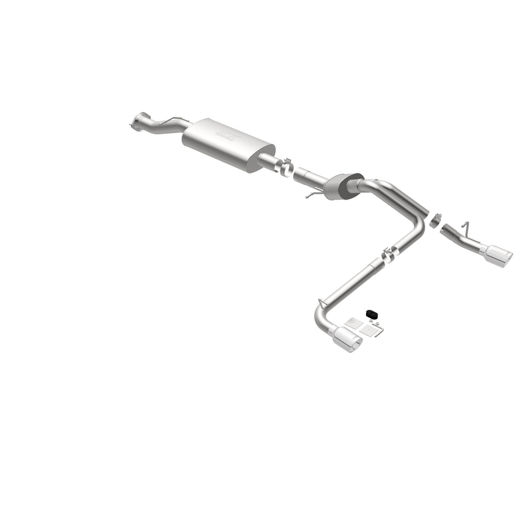MagnaFlow Exhaust Products 16772 Street Series Polished Cat-Back System for Select Hummer H2