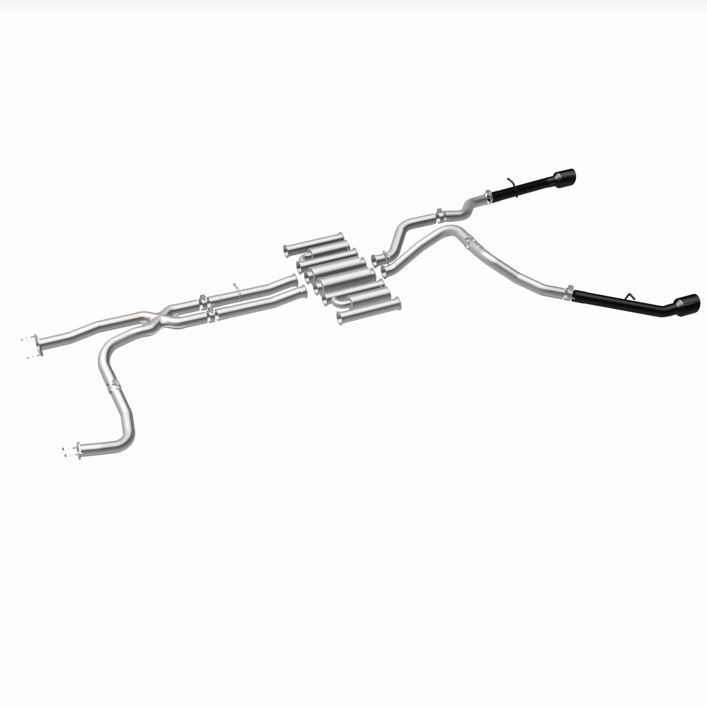 MagnaFlow Exhaust Products 19552 xMOD Series Black Coated Tips Cat-Back System for Select Ram
