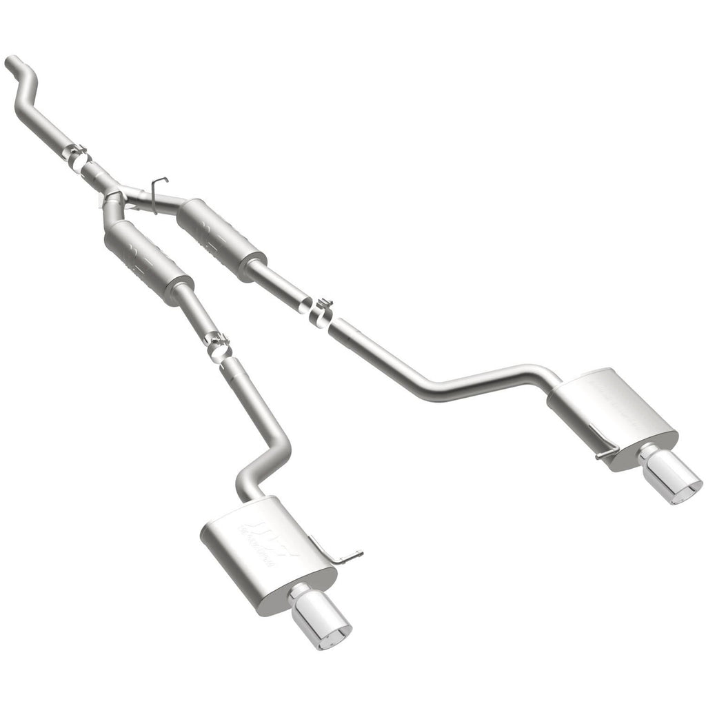 MagnaFlow Exhaust Products 16601 Touring Series Polished Cat-Back System for Select Audi A4 Quattro
