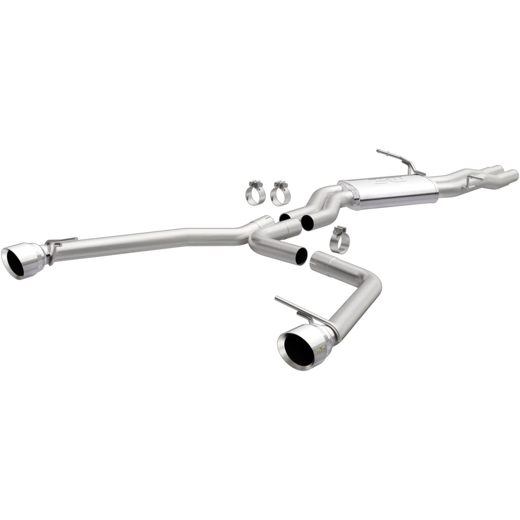 MagnaFlow Exhaust Products 15378 Street Series Polished Cat-Back System for Select Audi Q5