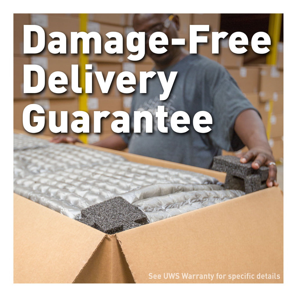 UWS EC10061 UWS EC10061 69-Inch Heavy-Wall Aluminum Gull Wing Truck Tool Box; RigidCore Lids - Truck Part Superstore