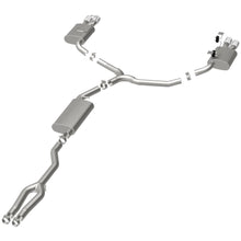 Load image into Gallery viewer, MagnaFlow Exhaust Products 16623 Street Series Polished Cat-Back System for Select Chrysler 300
