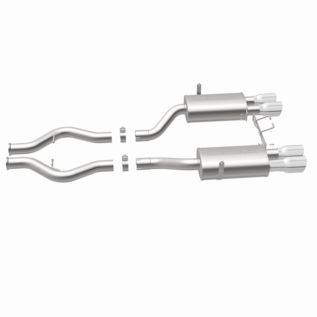 MagnaFlow Exhaust Products 15544 Touring Series Polished Cat-Back System for Select BMW M3