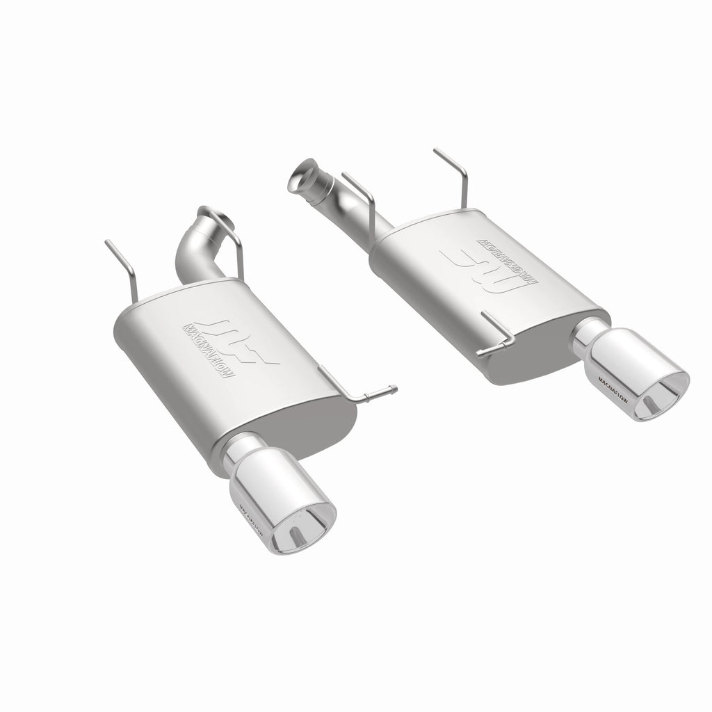 MagnaFlow Exhaust Products 15595 Street Series Polished Axle Back System for Select Ford Mustang