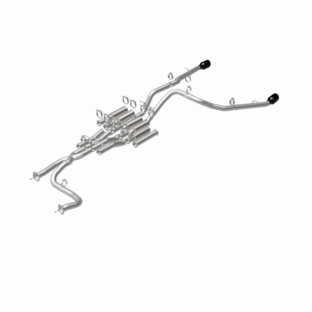 MagnaFlow Exhaust Products 19691 xMOD Series Black Chrome Tips Cat-Back System for Select Ram