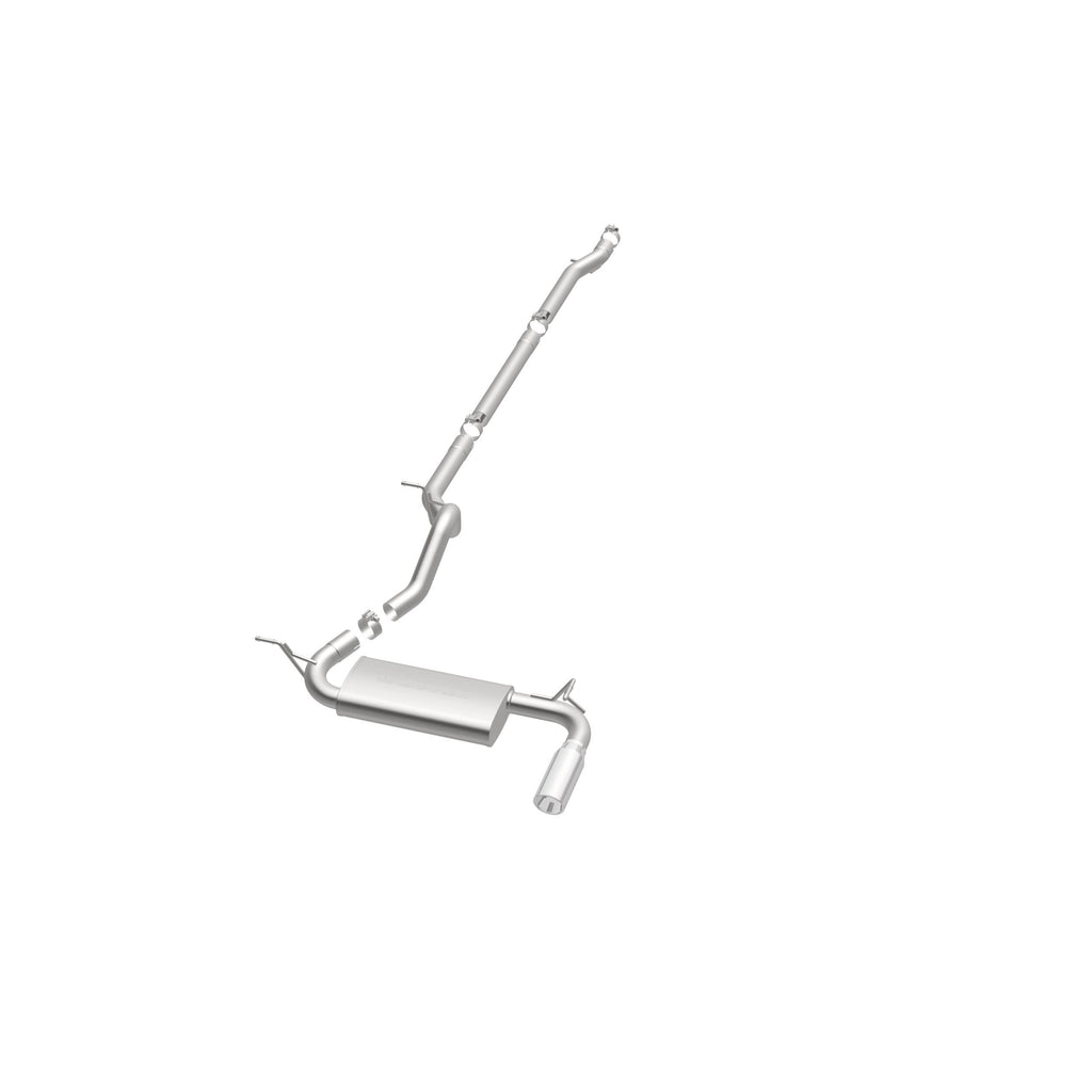 MagnaFlow Exhaust Products 16751 Street Series Polished Cat-Back System for Select Jeep Wrangler