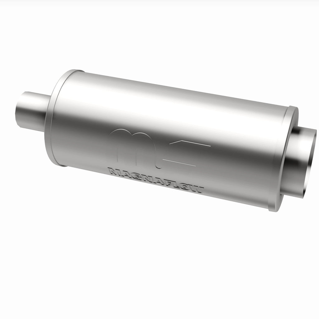 MagnaFlow Exhaust Products 14846 Straight-Through Performance Muffler; 2.25/4in. Center/Center; 6x14x6 Body