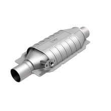 Load image into Gallery viewer, MagnaFlow Exhaust Products 94041 Standard Grade Universal Catalytic Converter for Select Toyota 4Runner, Toyota Celica, Toyota Corolla, Toyota Corona, Toyota Cressida, Toyota Land Cruiser, Toyota Pickup, Toyota Starlet, Toyota Tercel