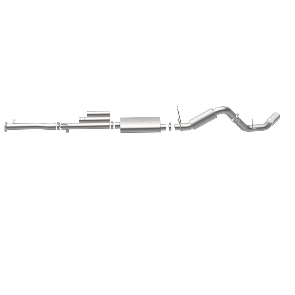 MagnaFlow Exhaust Products 19026 Street Series Polished Cat-Back System for Select Chevrolet Silverado HD, Chevrolet Silverado HD, GMC Sierra HD, GMC Sierra HD