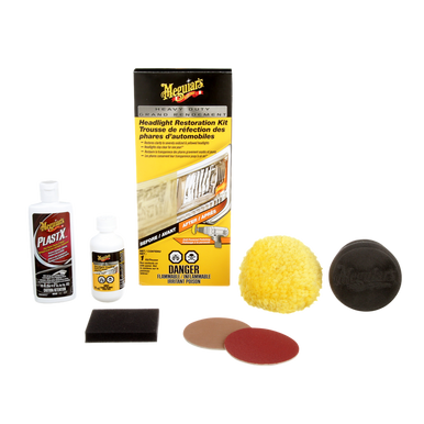 Meguiars G2980C Heavy Duty Headlight Restoration Kit