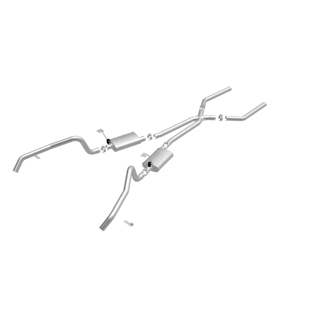 MagnaFlow Exhaust Products 15896 Street Series System for Select Buick Apollo, Chevrolet Camaro, Chevrolet Chevy II, Chevrolet Nova, Oldsmobile Omega, Pontiac Firebird, Pontiac Ventura
