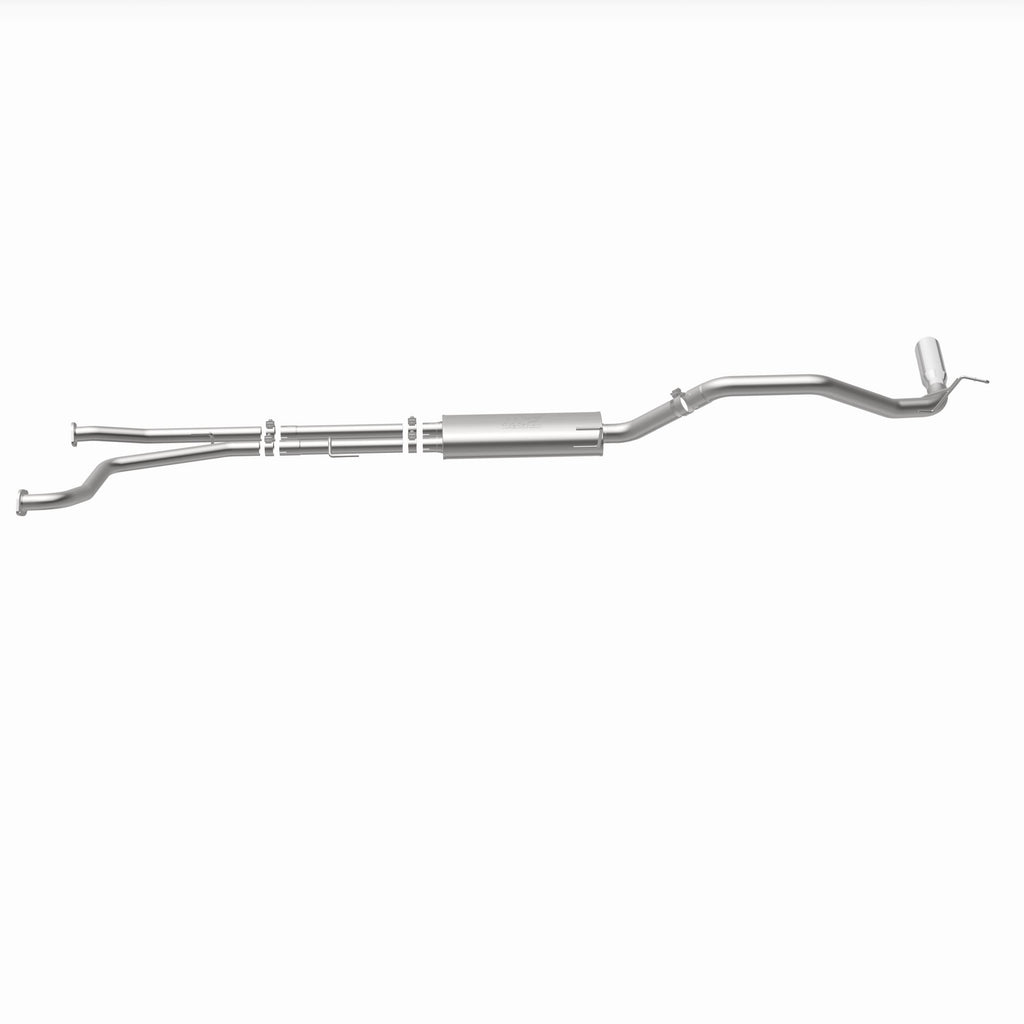 MagnaFlow Exhaust Products 19421 Street Series Polished Cat-Back System for Select Nissan TITAN