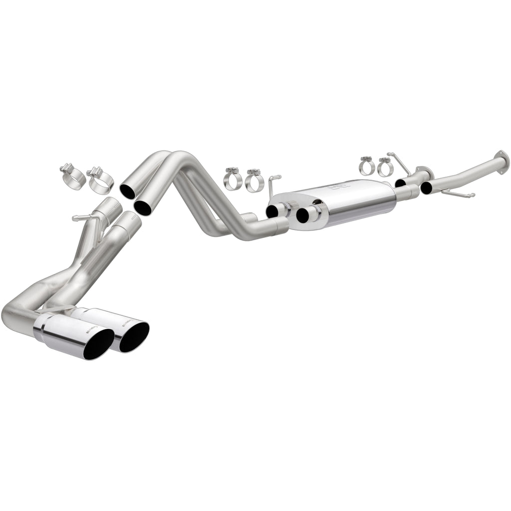 MagnaFlow Exhaust Products 15306 Street Series Polished Cat-Back System for Select Toyota Tundra