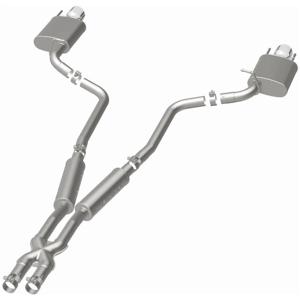 MagnaFlow Exhaust Products 15136 Street Series Polished Cat-Back System for Select Cadillac CTS