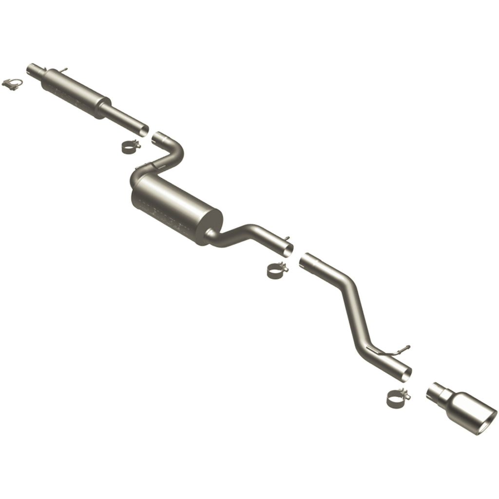 MagnaFlow Exhaust Products 16786 Street Series Polished Cat-Back System for Select Mazda 3