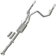 Load image into Gallery viewer, MagnaFlow Exhaust Products 19027 Street Series Polished Cat-Back System for Select Chevrolet Silverado HD, Chevrolet Silverado HD, GMC Sierra HD, GMC Sierra HD