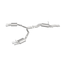 Load image into Gallery viewer, MagnaFlow Exhaust Products 16598 Sport Series Polished Cat-Back System for Select Audi S5