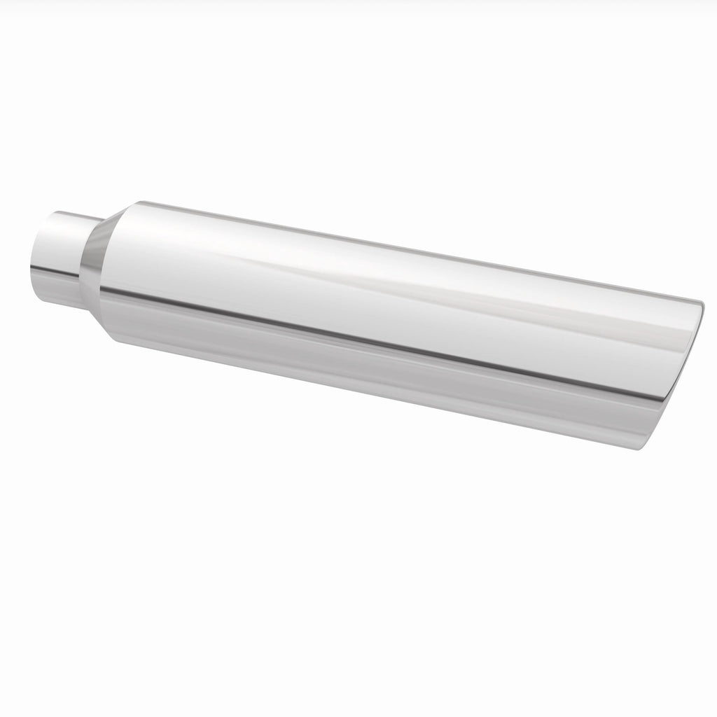 MagnaFlow Exhaust Products 35117 Single Exhaust Tip - 2.5in. Inlet/4in. Outlet