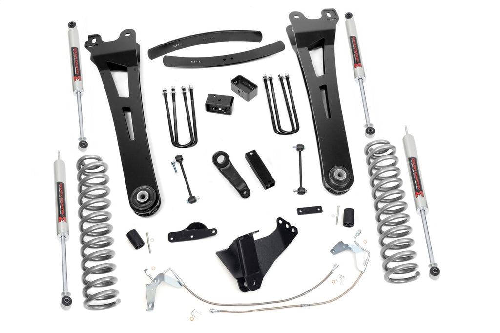 Rough Country 53840 Suspension Lift Kit w/Shocks for Select Ford F-250 Super Duty, Ford F-350 Super Duty