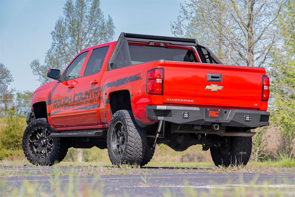 Rough Country 10773 Heavy Duty Rear LED Bumper for Select Chevrolet Silverado