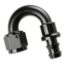 Load image into Gallery viewer, -8-An-180-Degree-Push-On-Hose-Ends---Black