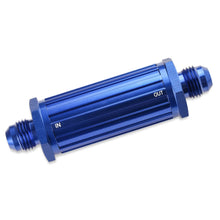 Load image into Gallery viewer, -8-An-Male-Fuel-Filter-30-Micron---Blue